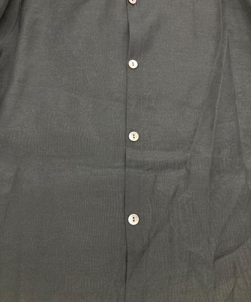 Whim Gazette（ウィムガゼット）Whim Gazette (ウィムガゼット) オーガンジーパフブラウス ブラック サイズ:FREEの古着・服飾アイテム