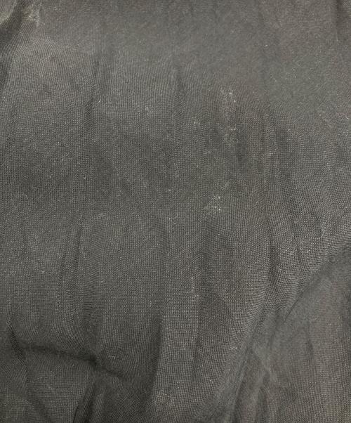 MORTINIQUE（マルティニーク）MORTINIQUE (マルティニーク) トリアセリネンワンピース ブラック サイズ:FREEの古着・服飾アイテム