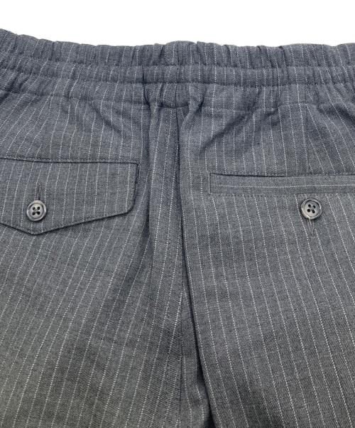 POLO RALPH LAUREN（ポロ・ラルフローレン）POLO RALPH LAUREN (ポロ・ラルフローレン)  CLASSIC TAPER　ストライプイージーパンツ グレー サイズ:Sの古着・服飾アイテム