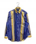 POLO RALPH LAURENポロ・ラルフローレン）の古着「CLASSIC FIT ボタンダウンシャツ」｜ブルー×イエロー