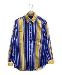 POLO RALPH LAUREN（ポロ・ラルフローレン）の古着「CLASSIC FIT ボタンダウンシャツ」｜ブルー×イエロー