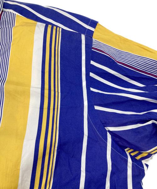 POLO RALPH LAUREN（ポロ・ラルフローレン）POLO RALPH LAUREN (ポロ・ラルフローレン) CLASSIC FIT ボタンダウンシャツ ブルー×イエロー サイズ:16-Ⅼの古着・服飾アイテム