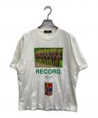 UNDERCOVERアンダーカバー）の古着「RECORD  フォトプリント半袖Tシャツ」｜ホワイト