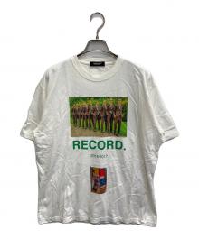 UNDERCOVER（アンダーカバー）の古着「RECORD  フォトプリント半袖Tシャツ」｜ホワイト