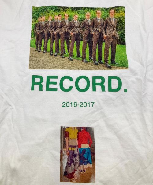 UNDERCOVER（アンダーカバー）UNDERCOVER (アンダーカバー) RECORD  フォトプリント半袖Tシャツ ホワイト サイズ:3の古着・服飾アイテム