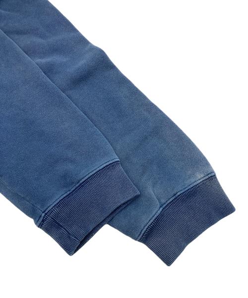 Maison Margiela（メゾンマルジェラ）Maison Margiela (メゾンマルジェラ) 23SS バックワッペンデストロイ加工プルオーバーパーカー ネイビー サイズ:Mの古着・服飾アイテム