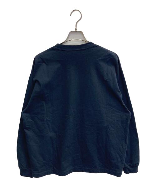 ENNOY（エンノイ）ENNOY (エンノイ) Pocket LS T-Shirt ネイビー サイズ:Mの古着・服飾アイテム