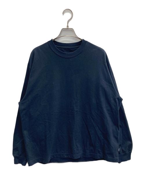 ENNOY（エンノイ）ENNOY (エンノイ) Crew LS T-Shirt ネイビー サイズ:Mの古着・服飾アイテム