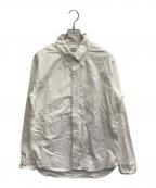 WORKERSワーカーズ）の古着「Modified 6 Button BD, Compact OX, Matilda Check SHIRT」｜ベージュ