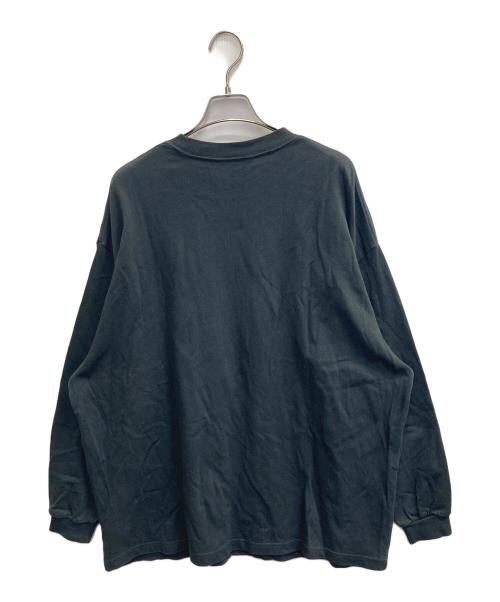 EVCON（エビコン）EVCON (エビコン) Wide L/S Tee ブラック サイズ:2の古着・服飾アイテム
