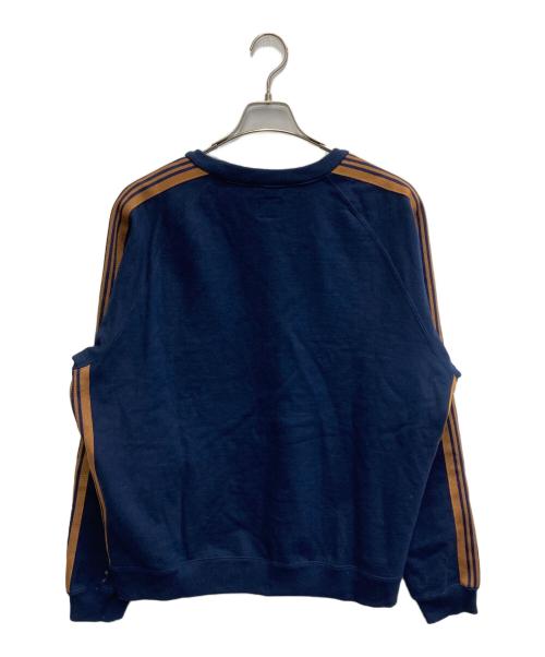 Needles（ニードルズ）Needles (ニードルズ) JOURNAL STANDARD (ジャーナルスタンダード) Track Crew Neck Shirt ネイビー サイズ:Mの古着・服飾アイテム