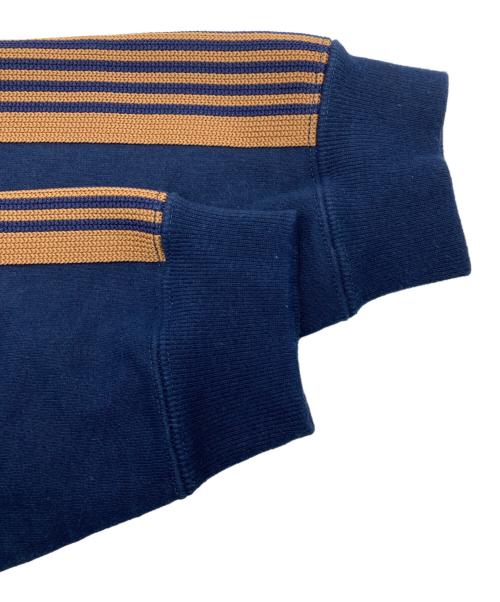Needles（ニードルズ）Needles (ニードルズ) JOURNAL STANDARD (ジャーナルスタンダード) Track Crew Neck Shirt ネイビー サイズ:Mの古着・服飾アイテム