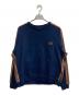 Needles（ニードルズ）の古着「Track Crew Neck Shirt」｜ネイビー
