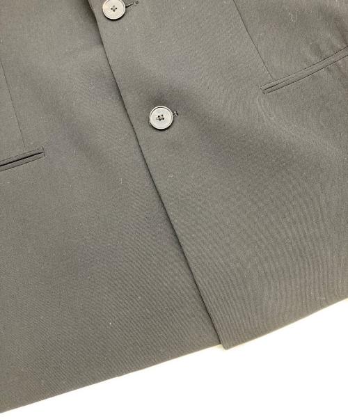 H BEAUTY&YOUTH（エイチ ビューティー&ユース）H BEAUTY&YOUTH (エイチ ビューティー&ユース) WOOL SILK BOXY 2B JACKET ジャケット ブラック サイズ:Mの古着・服飾アイテム