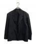 H BEAUTY&YOUTH（エイチ ビューティー&ユース）の古着「WOOL SILK BOXY 2B JACKET ジャケット」｜ブラック
