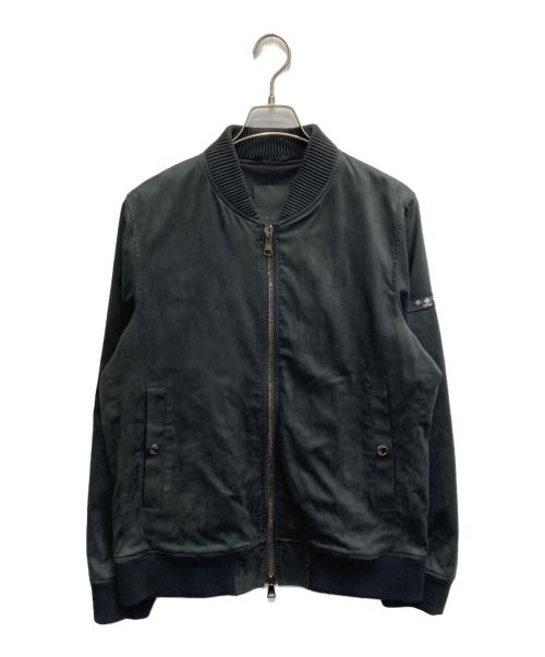 TATRAS（タトラス）TATRAS (タトラス) SOCRATE フェイクスエード MA-1タイプブルゾン ブラック サイズ:05の古着・服飾アイテム