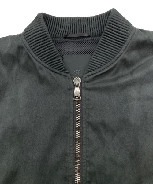 TATRAS（タトラス）TATRAS (タトラス) SOCRATE フェイクスエード MA-1タイプブルゾン ブラック サイズ:05の古着・服飾アイテム