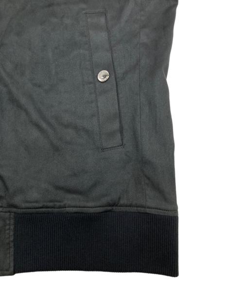 TATRAS（タトラス）TATRAS (タトラス) SOCRATE フェイクスエード MA-1タイプブルゾン ブラック サイズ:05の古着・服飾アイテム