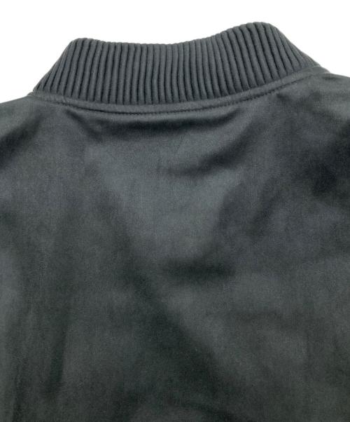 TATRAS（タトラス）TATRAS (タトラス) SOCRATE フェイクスエード MA-1タイプブルゾン ブラック サイズ:05の古着・服飾アイテム