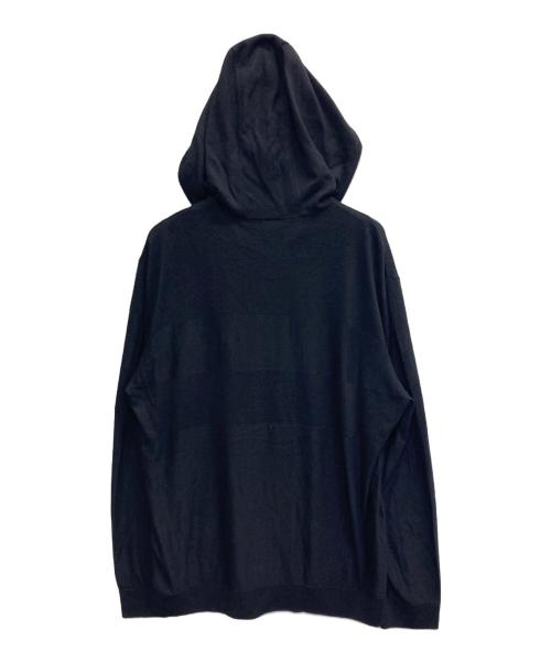 ARMANI EXCHANGE（アルマーニ エクスチェンジ）ARMANI EXCHANGE (アルマーニ エクスチェンジ) ジップパーカー ブラック サイズ:XLの古着・服飾アイテム