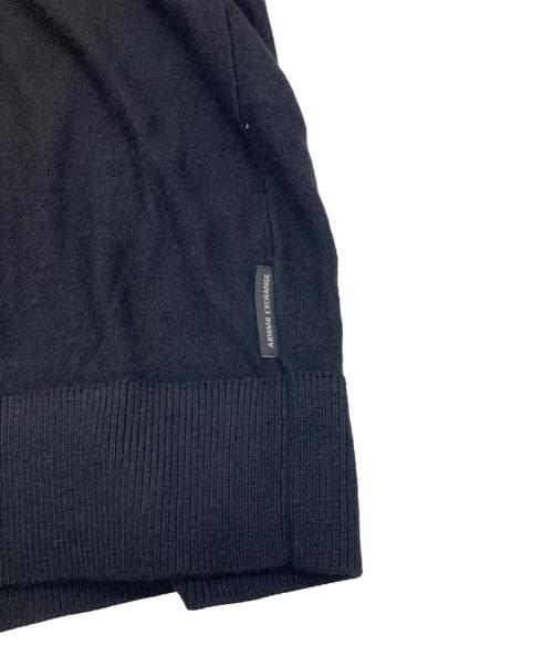 ARMANI EXCHANGE（アルマーニ エクスチェンジ）ARMANI EXCHANGE (アルマーニ エクスチェンジ) ジップパーカー ブラック サイズ:XLの古着・服飾アイテム
