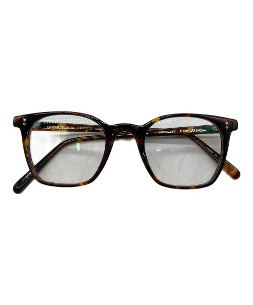OLIVER PEOPLES（オリバーピープルズ）OLIVER PEOPLES (オリバーピープルズ) サングラス ブラウン サイズ:46□22-145の古着・服飾アイテム