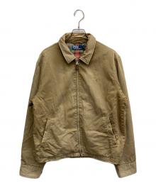 POLO RALPH LAUREN（ポロ・ラルフローレン）の古着「裏チェックスイングトップ」｜ブラウン