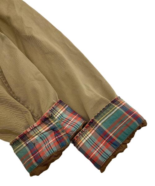 POLO RALPH LAUREN（ポロ・ラルフローレン）POLO RALPH LAUREN (ポロ・ラルフローレン) 裏チェックスイングトップ ブラウン サイズ:Mの古着・服飾アイテム