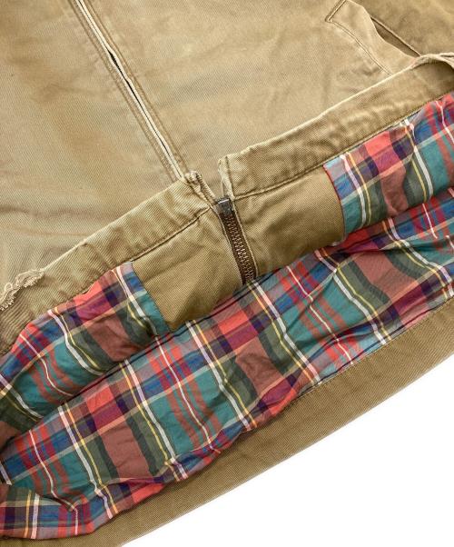 POLO RALPH LAUREN（ポロ・ラルフローレン）POLO RALPH LAUREN (ポロ・ラルフローレン) 裏チェックスイングトップ ブラウン サイズ:Mの古着・服飾アイテム
