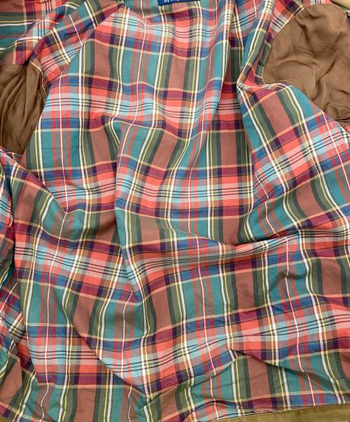 POLO RALPH LAUREN（ポロ・ラルフローレン）POLO RALPH LAUREN (ポロ・ラルフローレン) 裏チェックスイングトップ ブラウン サイズ:Mの古着・服飾アイテム