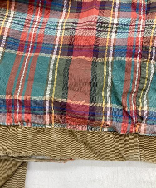 POLO RALPH LAUREN（ポロ・ラルフローレン）POLO RALPH LAUREN (ポロ・ラルフローレン) 裏チェックスイングトップ ブラウン サイズ:Mの古着・服飾アイテム