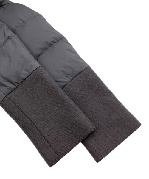 HERNO（ヘルノ）HERNO (ヘルノ) ウール×ダウン フーデットダウンコート/Wool x down hooded down coa グレー サイズ:38の古着・服飾アイテム