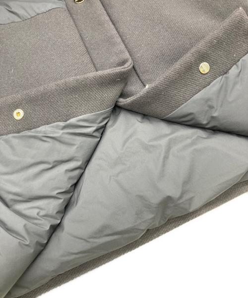 HERNO（ヘルノ）HERNO (ヘルノ) ウール×ダウン フーデットダウンコート/Wool x down hooded down coa グレー サイズ:38の古着・服飾アイテム