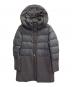 HERNO（ヘルノ）の古着「ウール×ダウン フーデットダウンコート/Wool x down hooded down coa」｜グレー