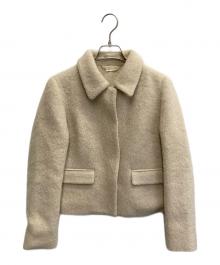 CELFORD（セルフォード）の古着「ステンカラーショートジャケット」｜ベージュ