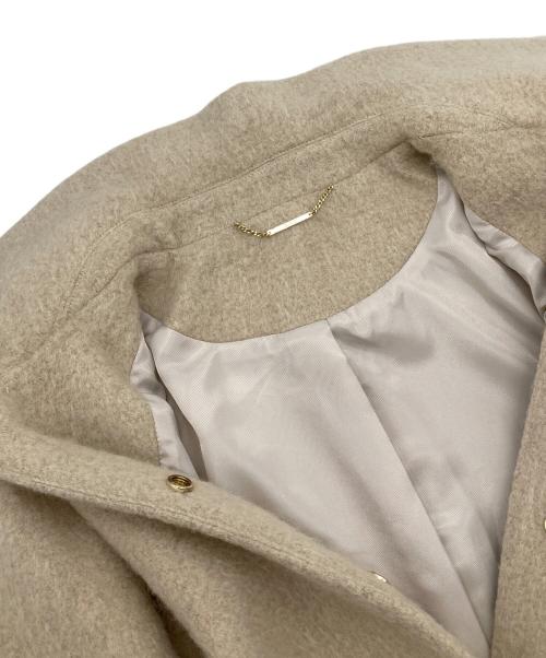 CELFORD（セルフォード）CELFORD (セルフォード) ステンカラーショートジャケット ベージュ サイズ:Sの古着・服飾アイテム