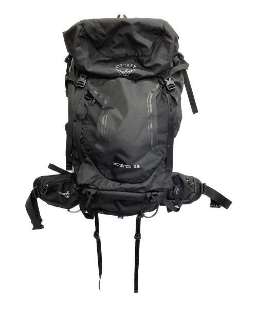 OSPREY（オスプレー）OSPREY (オスプレー) KESTREL 38　バックパック ブラックの古着・服飾アイテム
