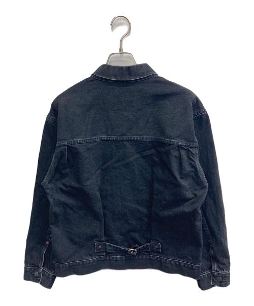 BROOKS BROTHERS（ブルックスブラザーズ）BROOKS BROTHERS (ブルックスブラザーズ) コットン ブラックデニム トラッカージャケット ブラック サイズ:S 未使用品の古着・服飾アイテム