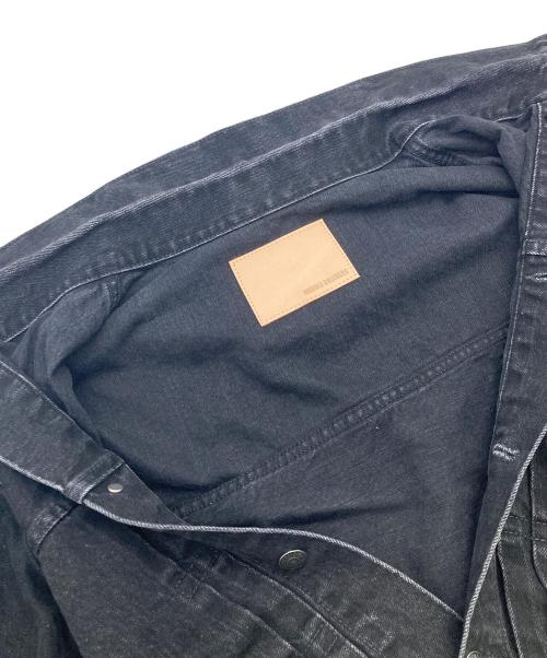 BROOKS BROTHERS（ブルックスブラザーズ）BROOKS BROTHERS (ブルックスブラザーズ) コットン ブラックデニム トラッカージャケット ブラック サイズ:S 未使用品の古着・服飾アイテム