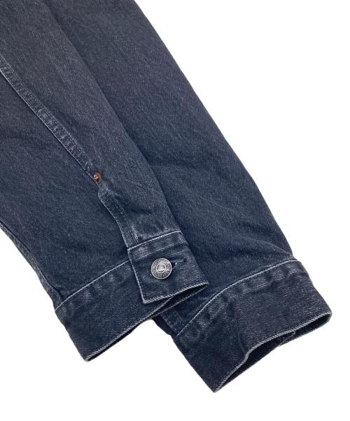 BROOKS BROTHERS（ブルックスブラザーズ）BROOKS BROTHERS (ブルックスブラザーズ) コットン ブラックデニム トラッカージャケット ブラック サイズ:S 未使用品の古着・服飾アイテム