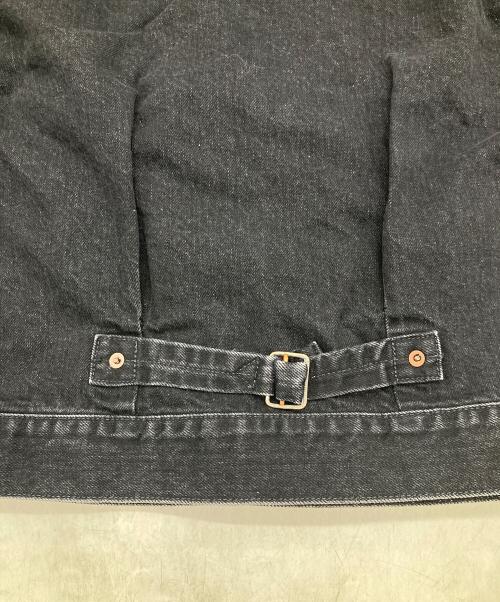 BROOKS BROTHERS（ブルックスブラザーズ）BROOKS BROTHERS (ブルックスブラザーズ) コットン ブラックデニム トラッカージャケット ブラック サイズ:S 未使用品の古着・服飾アイテム