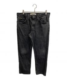 LEE（リー）の古着「メキシコ製　ブラックデニムパンツ」｜ブラック