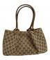 GUCCI (グッチ) 94898　GGキャンバス トートバッグ ベージュ：35000円