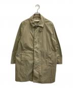 REMI RELIEF×BEAMS PLUSレミレリーフ×ビームスプラス）の古着「Balmacaan Coat　（玉虫）」｜ベージュ