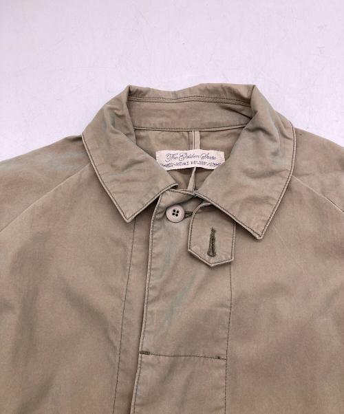 REMI RELIEF（レミレリーフ）REMI RELIEF (レミレリーフ) BEAMS PLUS (ビームスプラス) Balmacaan Coat　（玉虫） ベージュ サイズ:Sの古着・服飾アイテム