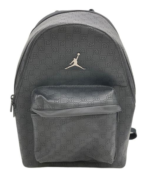 JORDAN（ジョーダン）JORDAN (ジョーダン) 24HO J モノグラム バックパック ブラックの古着・服飾アイテム