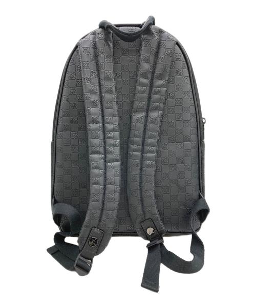 JORDAN（ジョーダン）JORDAN (ジョーダン) 24HO J モノグラム バックパック ブラックの古着・服飾アイテム