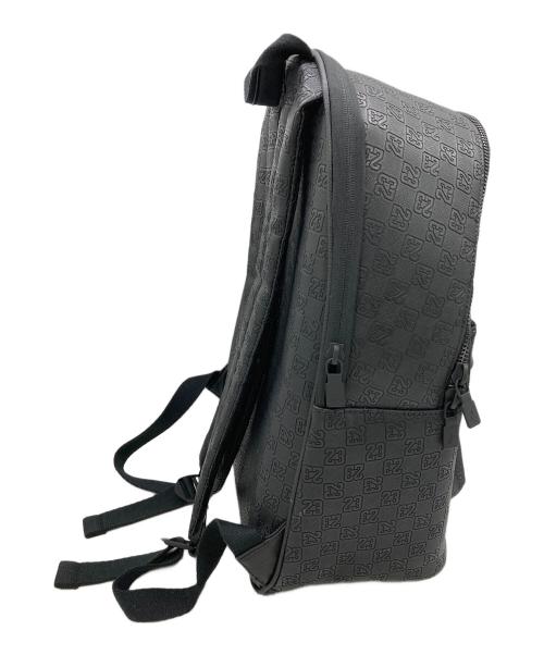 JORDAN（ジョーダン）JORDAN (ジョーダン) 24HO J モノグラム バックパック ブラックの古着・服飾アイテム
