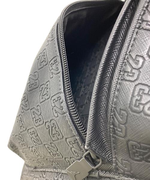 JORDAN（ジョーダン）JORDAN (ジョーダン) 24HO J モノグラム バックパック ブラックの古着・服飾アイテム