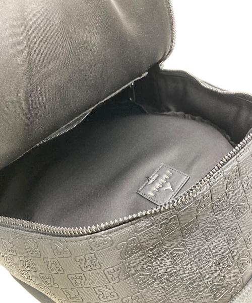 JORDAN（ジョーダン）JORDAN (ジョーダン) 24HO J モノグラム バックパック ブラックの古着・服飾アイテム